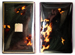 Antique 1850-70s French Tortoise Shell Aide d'Memoire Necessaire, Card Case - Tortoiseshell