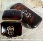 Antique French Napoléon III Era c. 1850-70 Tortoise Shell Coin Purse, Excellent Condition