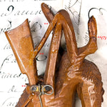 Antique Black Forest 10.5" Fruits of the Hunt Style Plaque, Match Holder with Fox, Game Bird & More!