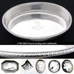 RARE Antique 18th C. French Sterling SIlver, by Famed Martin Guillaume Biennais (1764-1843) Oval Casserole, Serving Dish