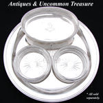 RARE Antique 18th C. French Sterling SIlver, by Famed Martin Guillaume Biennais (1764-1843) Oval Casserole, Serving Dish