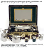 RARE Antique 18th C. French Sterling SIlver, by Famed Martin Guillaume Biennais (1764-1843) Oval Casserole, Serving Dish