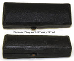 Antique French 18k Gold & Amber Sheroot or Cigar Holder, "Fabrication Parisienne", Orig. Case