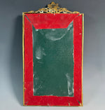 Fine Antique Kiln-fired Limoges Enamel After W. Bougeureau's "The Abduction of Psyche", Dore Bronze Frame