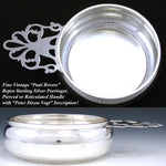 Antique Gorham Sterling Silver 7" Porringer, Handled Bowl, "Paul Revere Reproduction" with Inscription