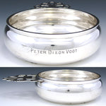 Antique Gorham Sterling Silver 7" Porringer, Handled Bowl, "Paul Revere Reproduction" with Inscription