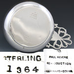 Antique Gorham Sterling Silver 7" Porringer, Handled Bowl, "Paul Revere Reproduction" with Inscription