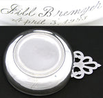 Vintage Gorham Sterling Silver 5.5" Porringer, Handled Bowl, "Jill Bremyer, April 3, 1953" Inscription