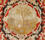 Superb Large Pair Antique 18th Century French Needlepoint Tapestry Panels for Pillows or Chair (2)