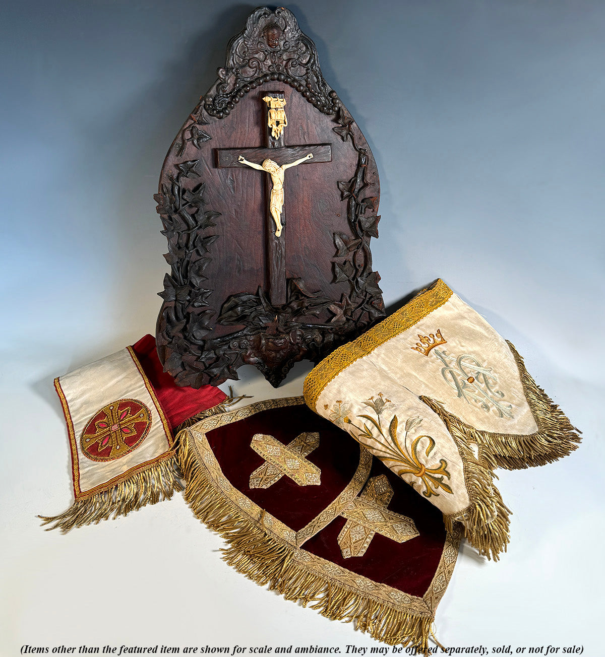 Wht Is A Maniple Antique French Catholic Maniple, Ceremonial Stole, Silk and Embroidery ...