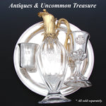Antique French Sterling Silver Wine or Mint Julep Cup, Tumbler or Timbale, Figural