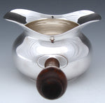 Antique F.B. Rogers Sterling Silver 9.5" Sauce Ladle, Brandy Warmer or "Silver Pipkin"