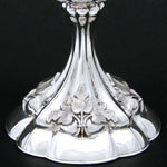 Antique Continental Silver 6.5" Goblet, Francois I Le Havre Crest with Crown & Salamander
