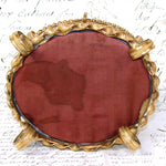 Lovely Antique French Napoleon III Jewelry Casket, Box, Figural Bas Relief & Beveled Glass Vitrine