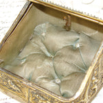 Antique French Napoleon III Pocket Watch Display Box, Casket, Figural Hunt Theme