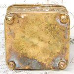 Antique French Napoleon III Pocket Watch Display Box, Casket, Chinoiserie Theme