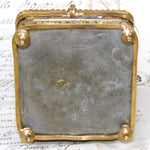 Antique French Napoleon III Pocket Watch Display Box, Casket, Figural WInged Cherubs or Putti