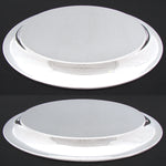 Vintage Durham Sterling Silver 11.25" Charger or Serving Tray, Ornate "MHW" Monogram