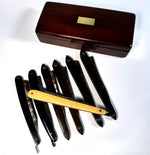 Fine Antique French Trousseau de Voyage, Semainier 7-day Razor Box, Coffret, Necessaire