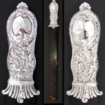 Antique English Hallmarked Sterling Silver & Tortoise Shell 15.75" Text or Book Page Turner