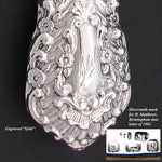 Antique English Hallmarked Sterling Silver & Genuine Ivory 11.25" Text or Book Page Turner