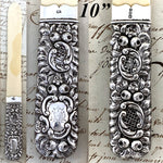 Antique English Hallmarked Sterling Silver & Genuine Ivory 10 1/8" Text or Book Page Turner