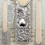 Elegant Antique English Hallmarked Sterling Silver & Ivory 10.5" Text or Book Page Turner