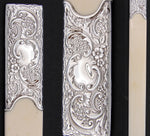 Elegant Antique English Hallmarked Sterling Silver & Ivory 10.5" Text or Book Page Turner