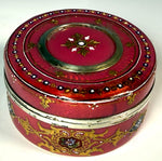An Exceptionally Fine Swiss (probably Geneva) Guilloché Enamel Patch Box, circa 1795–1810