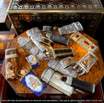 Fine Antique French 18th Century Vest Pocket Etui, Nécessaire with Vanity Tools, Scissors, Knife