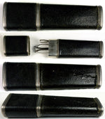 Antique French 18th Century Nécessaire, Travel Vanity Etui, Scissors, Tweezer, Pocket Knife, Pencil, Silver