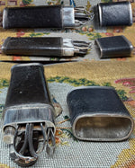 Antique French 18th Century Nécessaire, Travel Vanity Etui, Scissors, Tweezer, Pocket Knife, Pencil, Silver