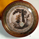 Exceptional Louis XVI Blond Tortoiseshell, 18K Gold Piqué & Sentimental Hairwork Snuff Box, Inscribed "À Camilie," France, c. 1785–1800