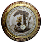 Exceptional Louis XVI Blond Tortoiseshell, 18K Gold Piqué & Sentimental Hairwork Snuff Box, Inscribed "À Camilie," France, c. 1785–1800
