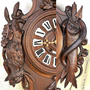 Antique Black Forest Carved 24
