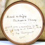 Antique Portrait Miniature in Case: Aimee de Coigny, Duchess of Fleury, Jewelry & Book