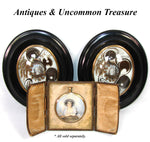 Antique Portrait Miniature in Case: Aimee de Coigny, Duchess of Fleury, Jewelry & Book