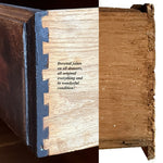 One-of-a-Kind SUMMERWEEN Halloween Antique Victorian Dresser with Beveled Mirror, Decoupage Skull Facade & Distressed Black Finish