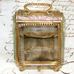Antique French Napoleon III Pocket Watch Casket or Display, a Miniature Vitrine