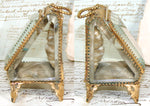 Antique French Napoleon III Pocket Watch Casket or Display, a Miniature Vitrine