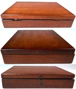 Fine Antique Barnard & Son's Watercolor Set in Box, 10 Original Paint Tubes, not Bricks, Ceramic Pots