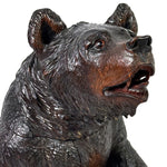 Rare Antique Swiss 12.5" Breinz Bear Smoker's Stand, Tobacco or Cigar Holder