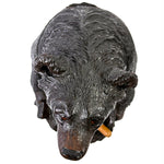 Rare Antique Swiss 12.5" Breinz Bear Smoker's Stand, Tobacco or Cigar Holder