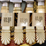 Antique French 24pc Dinner Knife Set, Carved Handles, Serving Pieces & in Chest