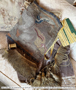 RARE Antique French Aubusson or Gobelin Wool Tapestry Panel with Angel, Putti for Pillow or Wall