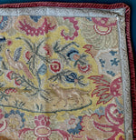 Fabulous Antique French 18th Century to Earliest 19th Century Needlepoint 25" x 17.5" Decorator Pillow