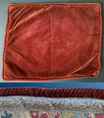 Fabulous Antique French 18th Century to Earliest 19th Century Needlepoint 25" x 17.5" Decorator Pillow