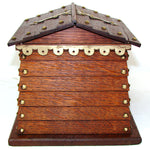 Rare Antique French Empire Revival Cigar Tantalus or Presenter, Box with Blackamoor & Dog