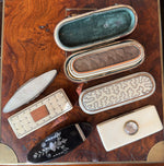 Group of 6 Antique 18th to earliest 19th Century French Toothpick or Patch Etui, Necessaire
