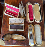 Group of 6 Antique 18th to earliest 19th Century French Toothpick or Patch Etui, Necessaire